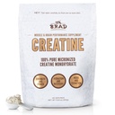 B.rad 100% Pure Mikroniseret Creatin Monohydrat Pulver • 124; Natural, ingen tilsætningsstoffer • 124; øger muskel styrke, inddrivelse & ydeevne • 124; understøtter hjerne sundhed • 124; 300g, 60 Servere