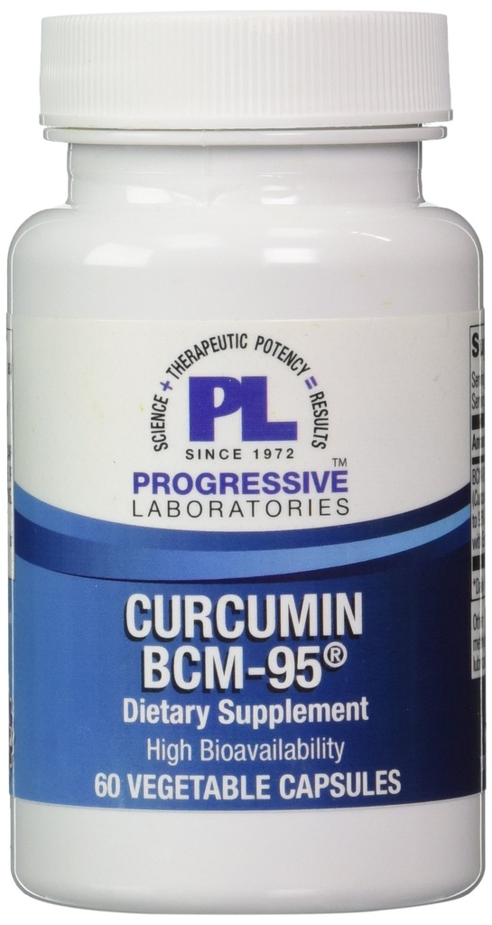 Progressive Labs - Curcumin BCM- 95 60 vcaps [Sundhed og skønhed]