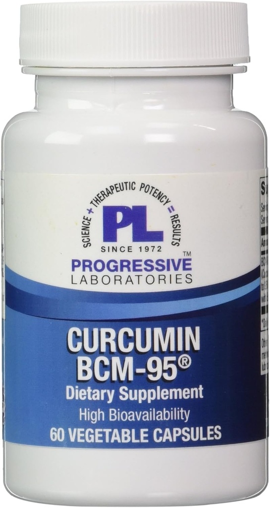 Progressive Labs - Curcumin BCM- 95 60 vcaps [Sundhed og skønhed]