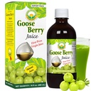 Basic Ayurveda Gooseberry Juice Shue 124; Pure Amla Fruit Juice Shue 124; Ingen Sukker Tilføjet # 124; Naturlig kilde til C-vitamin # 124; for hår, øje, tænder & negle # 124; 16.23 Fl Oz / 480ml