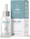DropRx Relief af Dr. Nicole Saphier - Devils Claw & Organic Ginger Root Extract, Understøtter fælles sundhed & fordøjelse Wellness, Organic, Ikke GMO, Vegan, Gluten Free & Kosher, Made in USA (2 Fl Oz)