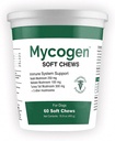 Mycogen til hunde - Vitaminer med 8 typer af svampe - Support immunsystem - 60 bløde tykkere