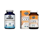 Livets have Dr. Formuleret Advanced Omega Fish Oil & Raw Vitamin Code C, 120 Veg kapsler