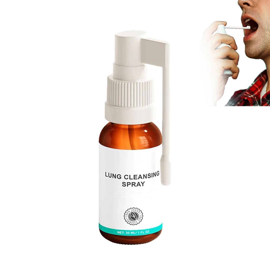 Lung Cleansing Spray, Herbal Lung Cleansing Spray, Herbal Lung Cleanse Mistm, (1PCS)