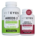 Vitøjne AREDS 2 Kapsler og Vitøjne Multivitamin AREDS 2 Companion, Single Daily Dosis Eye Vitaminer, 3 Måned Supply
