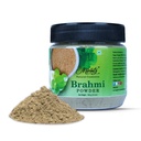 100% Natural Brahmi pulver • 124; (100 g) Pure Bacopa Monnieri pulver • Herbal supplement • 124; Brahmi pulver til hårvækst • 124; Bacopa pulver • Ayurvedic støtte til sundt hår • 124; urtehår mix •