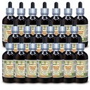 Peach Tree (Prunus Persica) Tinktur, Tørret Bark Liquid Extract (Brand Name: HerbalTerra, Stolt Made in USA) 20x4 fl.oz (20x120 ml)