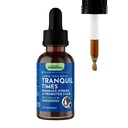 Animal Essentials Tranquility Blend for Dogs & Cats - Calming Supplement, Valerian Root, flydende dråber, urteformel - 1 Fl Oz