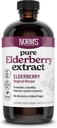 Norm 's Farms Pure Elderberry Extract - Lavet af Kun Elderberry i USA - Immun, Antioxidant Support, Ingen tilsat sukker, tilsætningsstoffer, Vegan, Gluten- Free, Non- GMO, Elderberry Tincture Alkohol Free - 8 Oz
