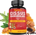 Premium Cissus Quadrangularis kapsler med Boswellia, Guggul, gurkemeje, sort peber ekstrakt - 150 kapsler - 5 måneders forsyning