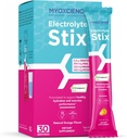 MYOXCIENCE Electrolyte STIX | Creatine Electrolyte Powder | Recovery from Exercise & Muscle Development w/Real Salt (Natural Orange Flavor) (Stix 30 ct)