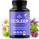 Sovestøtte Support - Melatonin Free Formel med Magnesium, Valerian, Kamille, Apigenin, Hjælper Rastful søvn og afslapning, Ingen Grogginess Sovepiller