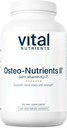 Vital Nutrients Osteo- Nutrients II Gluten, Vitamin K2 + D3, Calcium, Bor, og Magnesium for ben Styrke * Gluten 124; Sund Heart Support