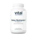 Vital Nutrients Osteo- Nutrients II Gluten, Vitamin K2 + D3, Calcium, Bor, og Magnesium for ben Styrke * Gluten 124; Sund Heart Support