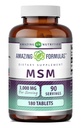 Amazing Formulas MSM (Methylsulfonylmethan) Supplement- 124; 1500 Mg Per Serving Supplement- 124; 180 Tablets - 124; Non- Gmo - 124; Gluten Free - 124; Made in USA