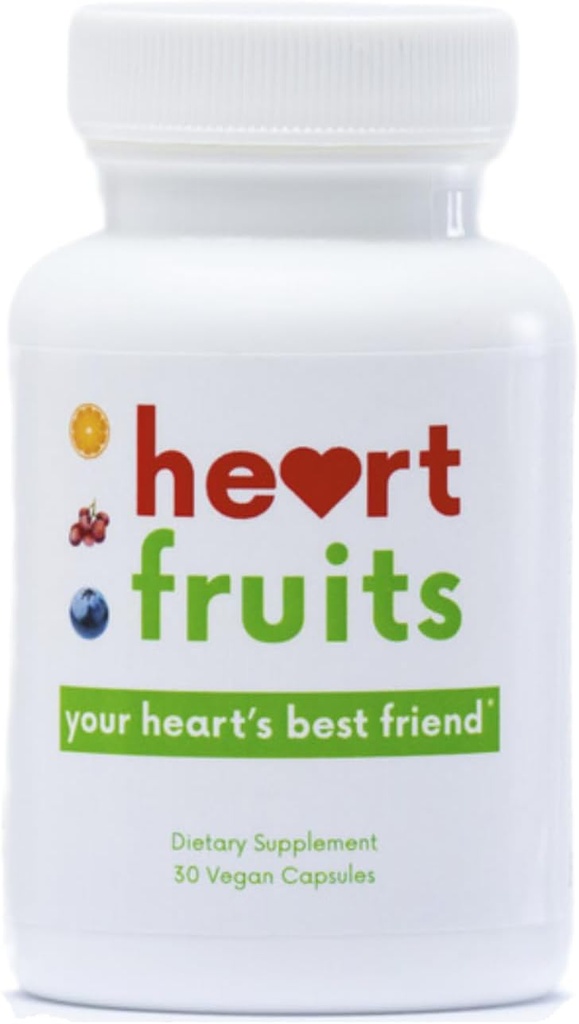Heart Fruits - Heart- Sund Olives & Acai Berries Supplement # 124; Rig i antioxidanter, monoumættede Fedtstoffer, og Fiber Made in The USA