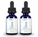 PranaPets Adrenal Balance for hunde med Cushing er 124; naturligt lindrer symptomer på Cushing 's sygdom hos hunde er 124; Lakrids fri herbal formel for hunde med Cushing' s sygdom - 2 Pack