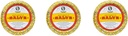 Rawleigh Antiseptic Salve Iconic Yellow Big Tin: 4.5 oz, Multi-Purpose Ointment Soothes Cuts, Bruises, Irritations, with Turpentine, Phenol, Cottonseed Oil & Paraffin, Original Formula - Pack of 3