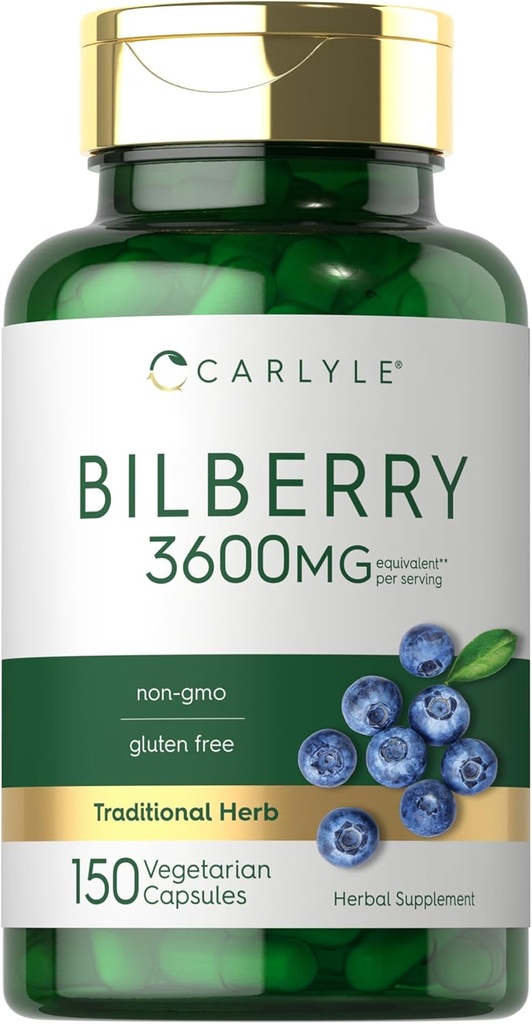 Carlyle Bilberry Uddrag Kapsler 124; 3600mg