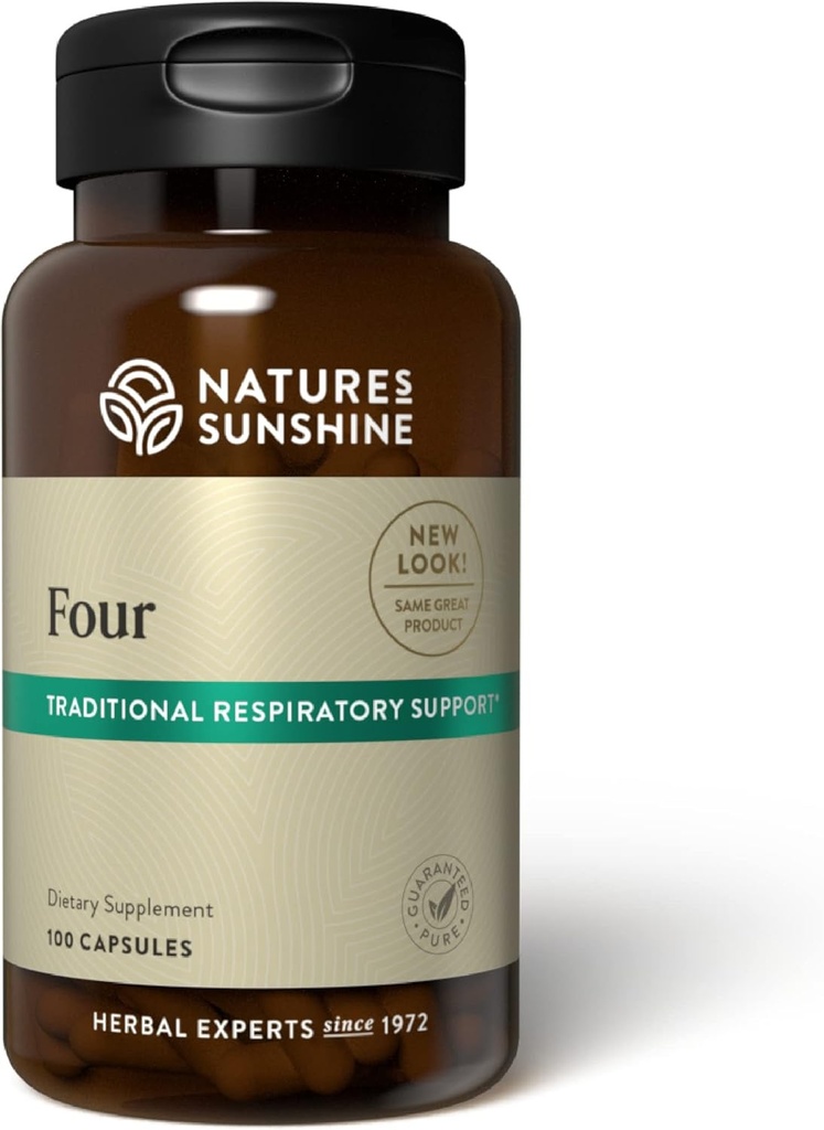 Naturens solskin Fire, 100 kapsler
