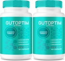 (2 Pack) GutOptim Vitamin, Avancerede Formel Kapsler til Gut Sundhed, GutOptim Alle naturlige supplement til fordøjelse Wellness, Ekstra Styrke Officiel Formel, Gut Optim Anmeldelser (120 Kapsler)