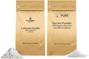 PURE ORIGINALSKE INGREDIENSER L- Alanin & Glycin Powder Bundle (2 LB Hver), Supplement Powders, Pure & Ufortyndet