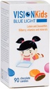 OMEGOR Lutein og Zeaxanthin Supplement for Kids Eyes (60 chokolade Dragèes) - Vision Kids Blue Light Eyesight Supplement for Retina Protection