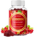 Premium Berberine HCl GLP-1 Vægttab Gummies (1200mg) med Ceylon kanel gurkemælk tidsel Artichoke - Sukker Free Gluten Free High Potency GLP1 Support Supplement