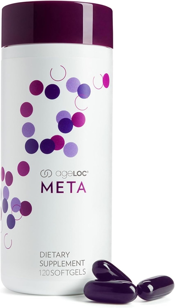 Nu Skin ADLOC Meta Mexa 124; Premium Kosttilskud 124; Advanced Soft Gel Kapsler fremme af metabolisk sundhed, immunforsvar, antioxidant forsvar, og forbedret Gut sundhed
