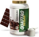 Magnum Nutracatives Quattro Vegan Protein Powder, Chocolate 2lb - Premium Plant- baseret Protein Powder Isolat for muskel vækst og inddrivelse