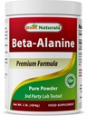 Bedste Naturals Beta Alanine Pure Powder 1 Pound (1 LB (pakke med 1))