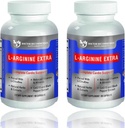 DOCTOR RECOMMENDED SUPPLEMENTS Premium L-Arginine 1000 MG Nitric Oxide Formula Supports Cardio Health, Nitric Oxide Production, Stamina & More - 2 Pack