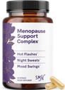 Menopause Kosttilskud til kvinder Hot Flashs & Night Sweats against 124; Hormone Balance, Menopause Relief for kvinder & Perimenopause Support 124; med Black Cohosh, DIM & Red Clover Meader 124; 60 Ct (2 Måned Supply)