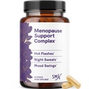 Menopause Kosttilskud til kvinder Hot Flashs & Night Sweats against 124; Hormone Balance, Menopause Relief for kvinder & Perimenopause Support 124; med Black Cohosh, DIM & Red Clover Meader 124; 60 Ct (2 Måned Supply)