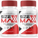 rize laboratorier Størrelse Max piller til mænd, Størrelse Max naturlige og effektive kapsler, Størrelse Max støtter kroppen til at udføre længere og bedre, Størrelse Max Supplement Anmeldelser (120 Kapsler) (pakke af 2)