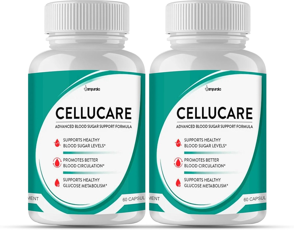 Cellucare avanceret formel supplement, 2 pakker, 60 kapsler