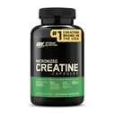Optimum Nutrition Mikroniseret Creatin monohydrat kapsler, Keto Friendly, 2500mg, 100 kapsler