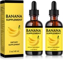 Banana Supplement Flydende Original Banana Uddrag Væske til kvinder Gut Sundhed 2 Pack