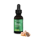 Organika Bee Propolis Tincture 1 oz: Vegan Propolis Extract - Hals and Breathing - Gratis Gluten, GMO, & Kunstige Flavors - 10 dages Prop Drops Supply