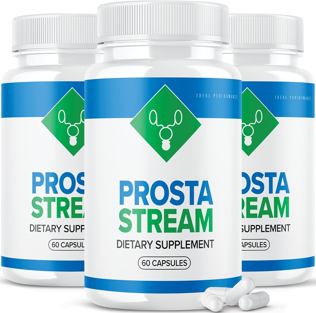 IDEAL PRÆSTATION (3 Pack) Prosta Stream Prostata supplement Prostastream piller (180 kapsler)