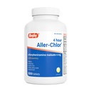 Rugby 4 timers aller- chlor - Chlorpheniramin Maleate 4 mg - Antihistamin - 1000 tabletter (1 pakke)