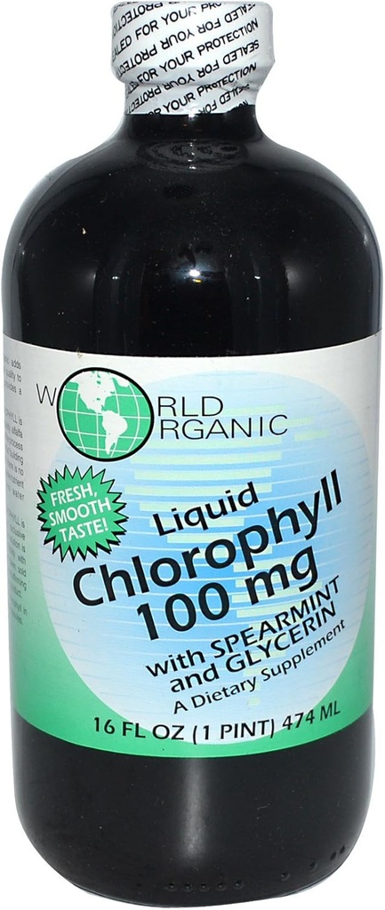 World Organic Chlr Spm & Gly100mg