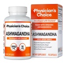 Lægens CHOICE Ashwagandha Supplement - 1950mg Biotilgængelig Organic Ashwagandha Root Powder - Black Pepper Extract, Stress Support, Mood Support Supplement, 90 Veggie Ashwagandha Kapsler