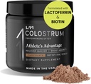Colostrum Supplement af L11 med Lactoferrin Biotin Zink & D-vitamin