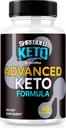 Shredded Keto piller, Premium Keto Shred vægttab kapsler, Alle naturlige Keto supplement til støtte Fitness og Body Goals, Official ShreddedKeto Anmeldelser (60 Kapsler)