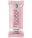 Truvani Plant Based Snack Bars 124; Sugar Cookie 1 Pack Shue 124; 6g Protein Shue 124; USDA Organic and Vegan Building 124; Den eneste Bar Shue 124; Dairy, Soy, og Gluten Free Shape 124; Individuelt indpakket