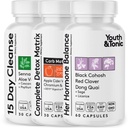 Colon Cleanser for Belly Affald Tab & Thinner Waistline & Kvinde PMS & Menopause Relief Support Pills