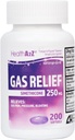 HealthA2Z ® Gas Relief Simeticone 250 mg • 124; Fast Gas Relief • 124; Relieve Symptomer naturligt (200 Softgels (pakke med 1))