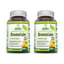 Urtehemmeligheder Bromelain 500 Mg 120 tabletter Supplement 124; pakning med 2 MB 124; Non- GROMLE 124; Gluten Free