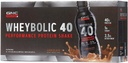 GNC AMP Wheybolic 40 - Chocolate - 14oz. (12 Bottles)